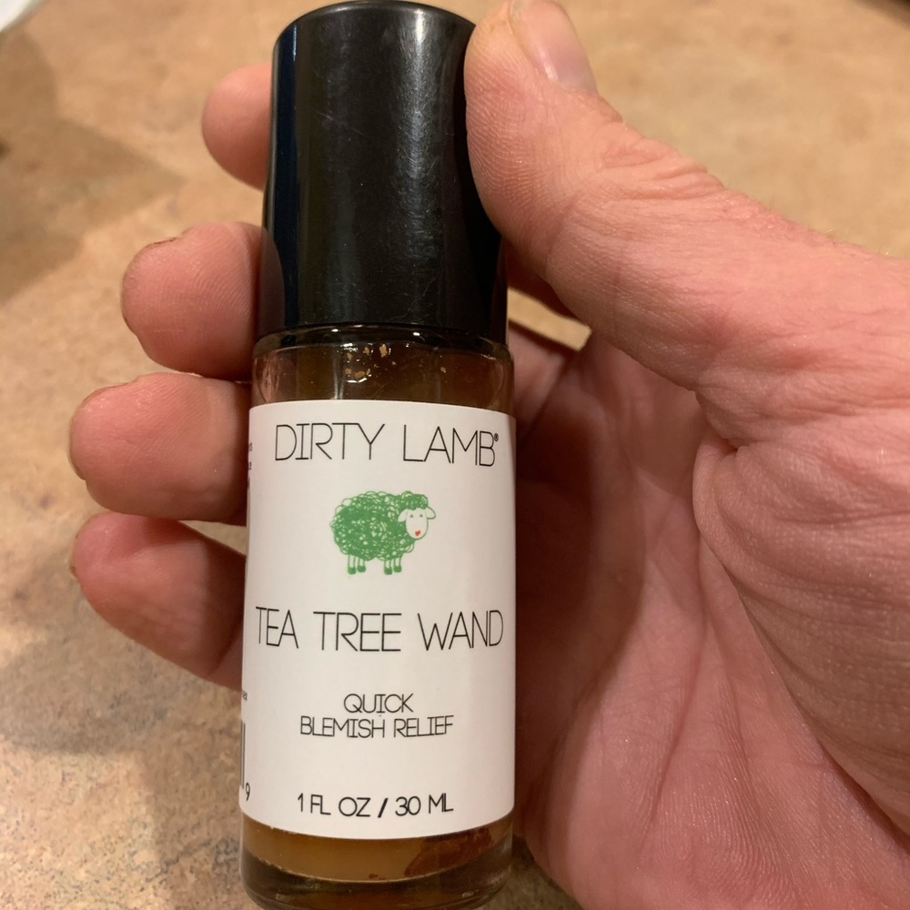 Tea tree treatment.